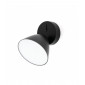 Aplique murale noire Flash 1 ampoule|Appliques murales|Luminaire Center