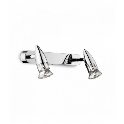 Applique murale Chromée ALFA 2 ampoules|Appliques murales|Luminaire Center