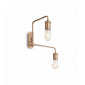 Applique murale Laiton antique TRIUMPH 2 ampoules|Appliques murales|Luminaire Center