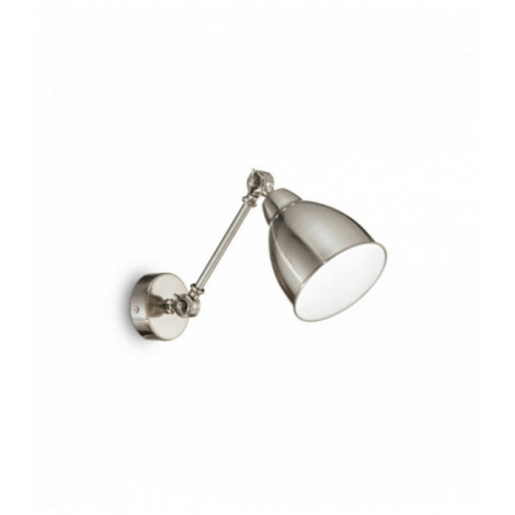 Applique murale Nickel NEWTON 1 ampoule|Appliques murales|Luminaire Center