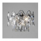 Applique murale Kenzie avec interrupteur 4 Ampoules chrome poli/cristal|Appliques murales|Luminaire Center
