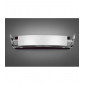 Applique murale Zira 2 Ampoules G9, chrome poli/verre blanc dépoli/Wenge|Appliques murales|Luminaire Center