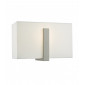 Applique murale Eduardo nickel antique et ivoire doux 1 ampoule|Appliques murales|Luminaire Center