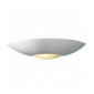 Applique murale Slice blanc et verre givré 1 ampoule|Appliques murales|Luminaire Center