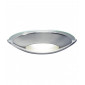 Applique murale Via chrome satiné et verre givré 1 ampoule|Appliques murales|Luminaire Center