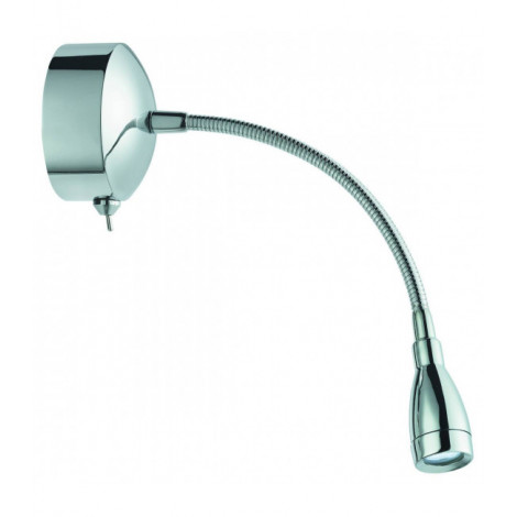 Applique à tableau Led Adjustable Chrome 1 ampoule 16cm|Appliques murales|Luminaire Center