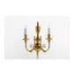 Applique murale Beveren Laiton poli 2 ampoules 36cm|Appliques murales|Luminaire Center