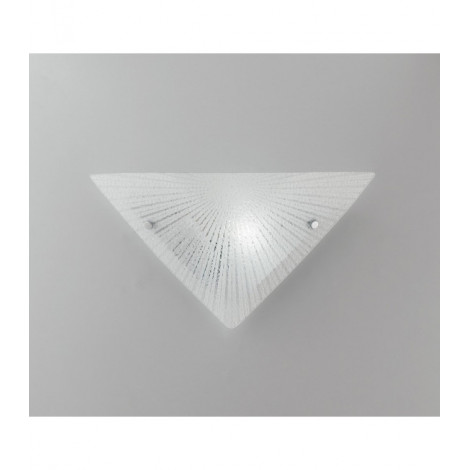 Applique murale Iside 1 ampoule Verre blanc|Appliques murales|Luminaire Center