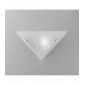 Applique murale Iside 1 ampoule Verre blanc|Appliques murales|Luminaire Center