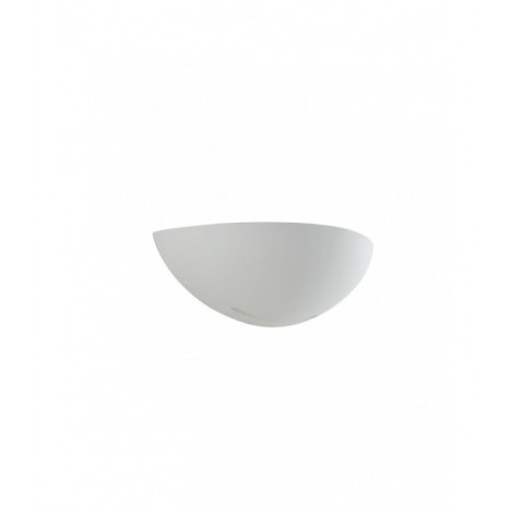 Applique en plâtre Sestriere blanc 9,5 Cm|Appliques murales|Luminaire Center