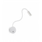Applique avec liseuse Focus-2 1 ampoule Métal blanc|Appliques murales|Luminaire Center