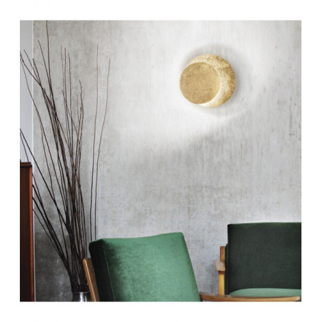 Applique murale Tick 1 ampoule Métal Or|Appliques murales|Luminaire Center