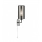 Applique Duo2 en chrome et verre|Appliques murales|Luminaire Center