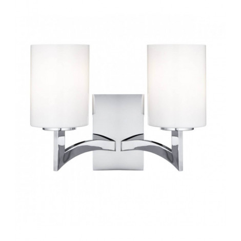 Applique Gina, en chrome et verre|Appliques murales|Luminaire Center