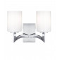Applique Gina, en chrome et verre|Appliques murales|Luminaire Center