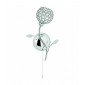 Applique Bellis II, en chrome et verre|Appliques murales|Luminaire Center