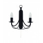 Applique 2 ampoules Maypole, noir mat|Appliques murales|Luminaire Center
