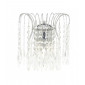 Applique 2 ampoules Waterfall, en chrome et cristal|Appliques murales|Luminaire Center