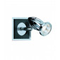 Applique Comet chrome et noir mat|Appliques murales|Luminaire Center