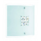 Applique Quadrex, en cristal et verre|Appliques murales|Luminaire Center