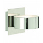 Applique Wall 8 cm, en chrome et verre|Appliques murales|Luminaire Center