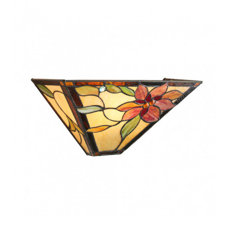 Applique Lelani, verre et métal|Appliques murales|Luminaire Center