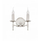 Applique 2 ampoules Stanford, nickel|Appliques murales|Luminaire Center