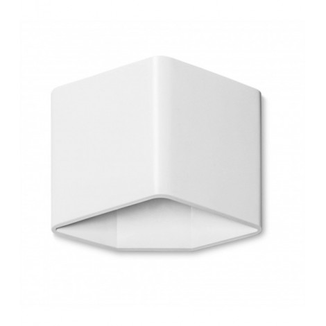 Applique LED Jet, Aluminium blanc|Appliques murales|Luminaire Center