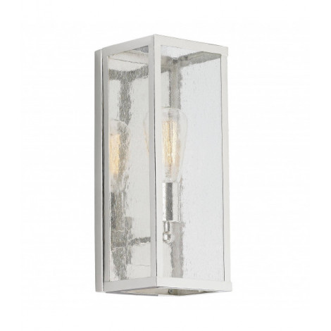 Applique Harrow, nickel poli et verre|Appliques murales|Luminaire Center