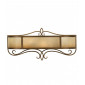 Applique Justine, bronze et verre|Appliques murales|Luminaire Center