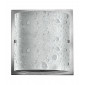 Applique Daphné, chrome poli, verre motif bulles, LED|Appliques murales|Luminaire Center