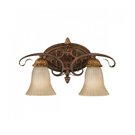 Applique Sonoma Valley, couleur écaille de tortue, 2 ampoules|Appliques murales|Luminaire Center