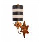 Applique Audubon, noir et or, 1 ampoule|Appliques murales|Luminaire Center