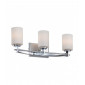 Applique Taylor, chrome poli, verre opale, 3 LED|Appliques murales|Luminaire Center
