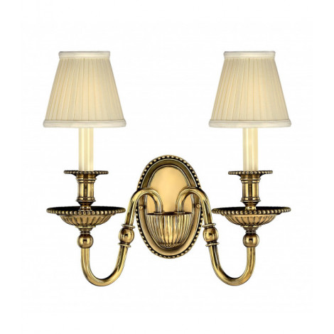 Applique Cambridge, laiton, 2 ampoules, sans abat-jour|Appliques murales|Luminaire Center
