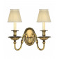Applique Cambridge, laiton, 2 ampoules, sans abat-jour|Appliques murales|Luminaire Center