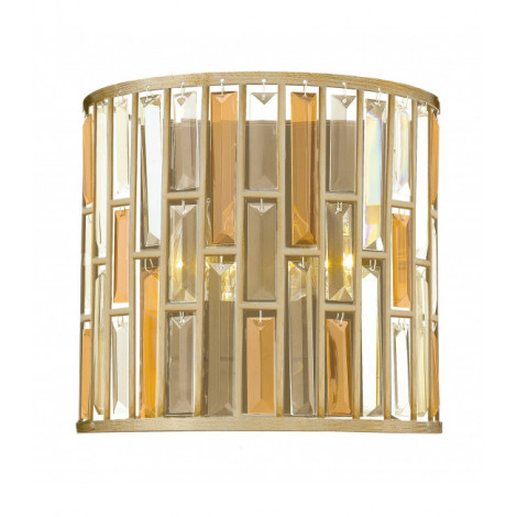 Applique Gemma, argent et cristal, 31 cm|Appliques murales|Luminaire Center