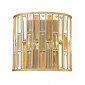 Applique Gemma, argent et cristal, 31 cm|Appliques murales|Luminaire Center