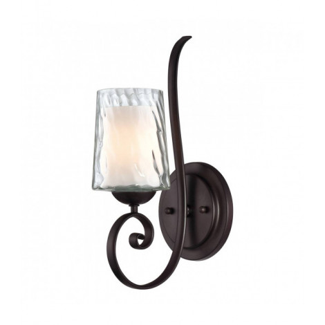 Applique Adonis, verre, 1 ampoule|Appliques murales|Luminaire Center