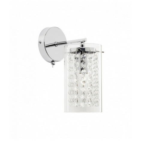 Applique Alda, chrome et verre|Appliques murales|Luminaire Center