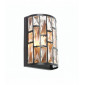 Applique Belle, bronze foncé et cristal|Appliques murales|Luminaire Center