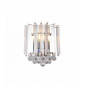 Applique Fargo, chrome et acrylique, 2 ampoules|Appliques murales|Luminaire Center