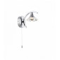 Applique Langella, chrome et cristal, 1 ampoule|Appliques murales|Luminaire Center