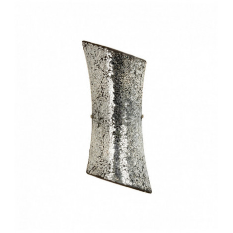 Applique Marconi, effet mosaïque argent|Appliques murales|Luminaire Center