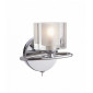 Applique Sonata, chrome et cristal, 1 ampoule|Appliques murales|Luminaire Center