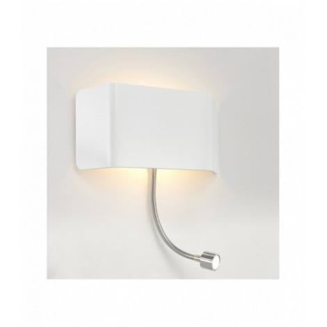 Applique Verona avec liseuse, blanc|Appliques murales|Luminaire Center