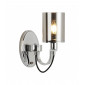 Applique Catalina, chrome et verre fumé, 1 ampoule|Appliques murales|Luminaire Center