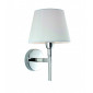 Applique Transition, acier inoxydable, avec abat-jour|Appliques murales|Luminaire Center