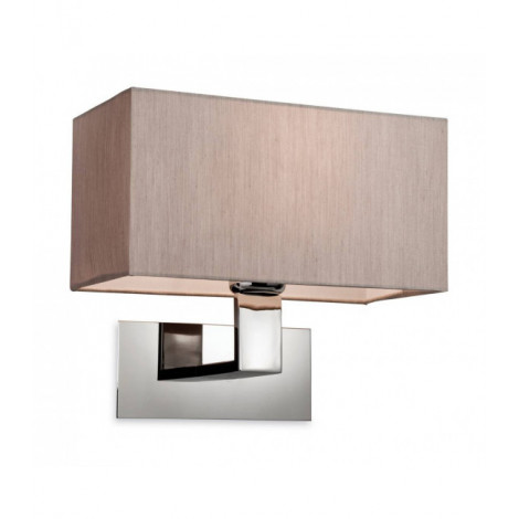 Applique Prince, acier, avec abat-jour perle|Appliques murales|Luminaire Center