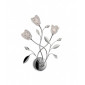 Applique 3 ampoules Cindy, chrome et verre|Appliques murales|Luminaire Center